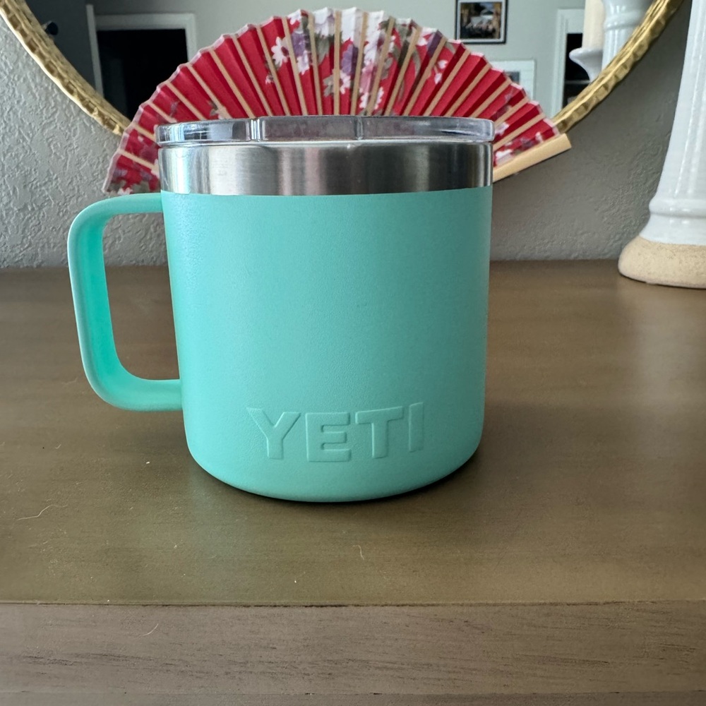 YETI Turquoise Stainless Steel Mug